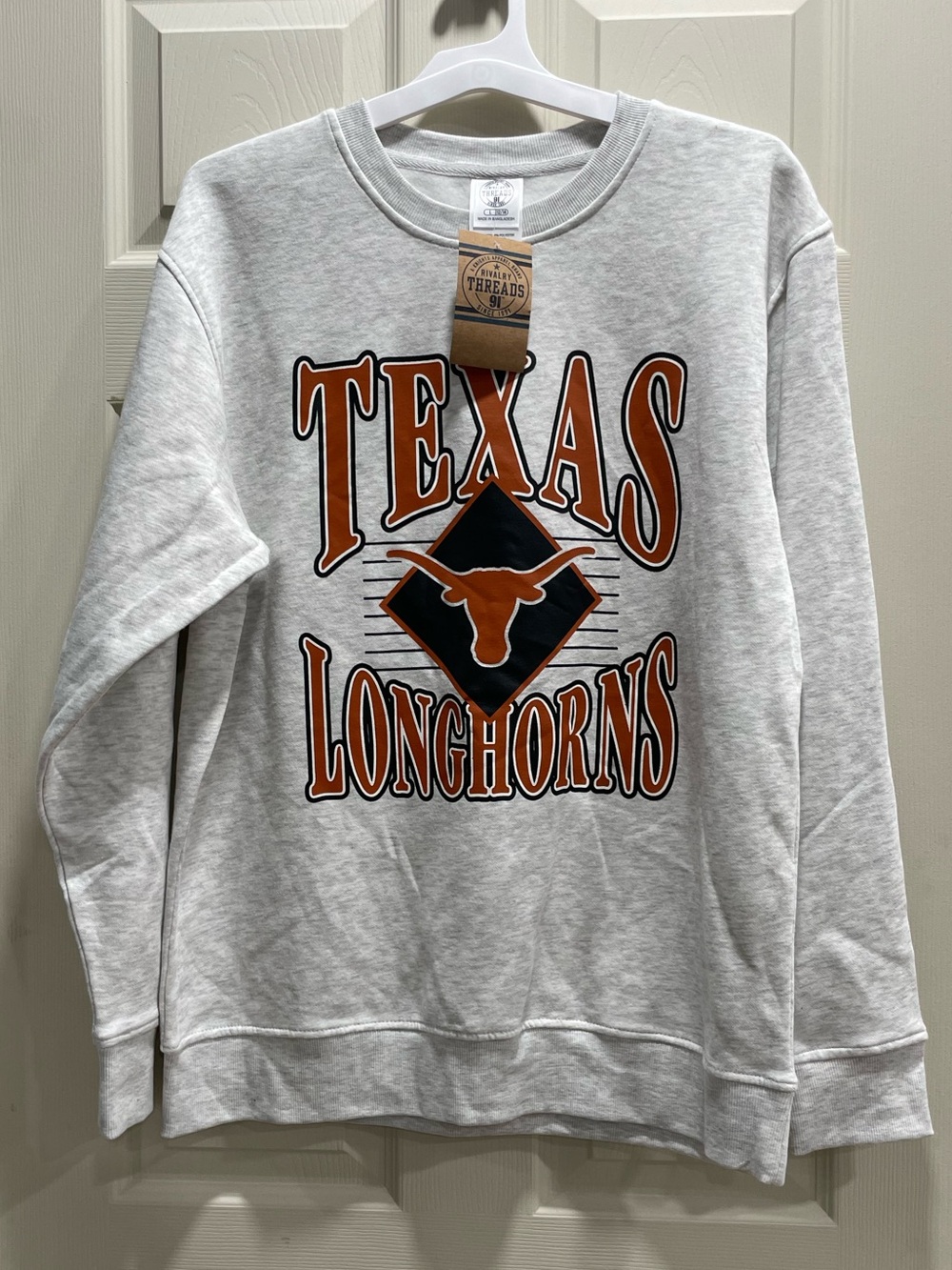 NWT Texas Longhorns NCAA Rivalry Threads Sweatshirt
